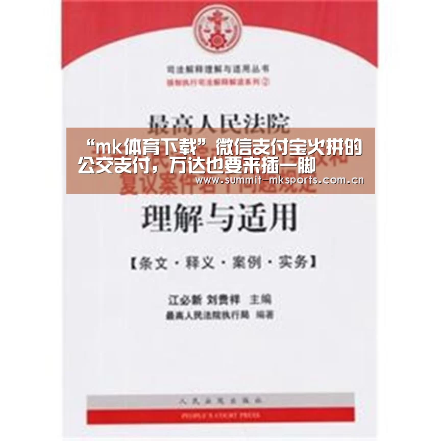“mk体育下载”微信支付宝火拼的公交支付,万达也要来插一脚(图1) mk体育app